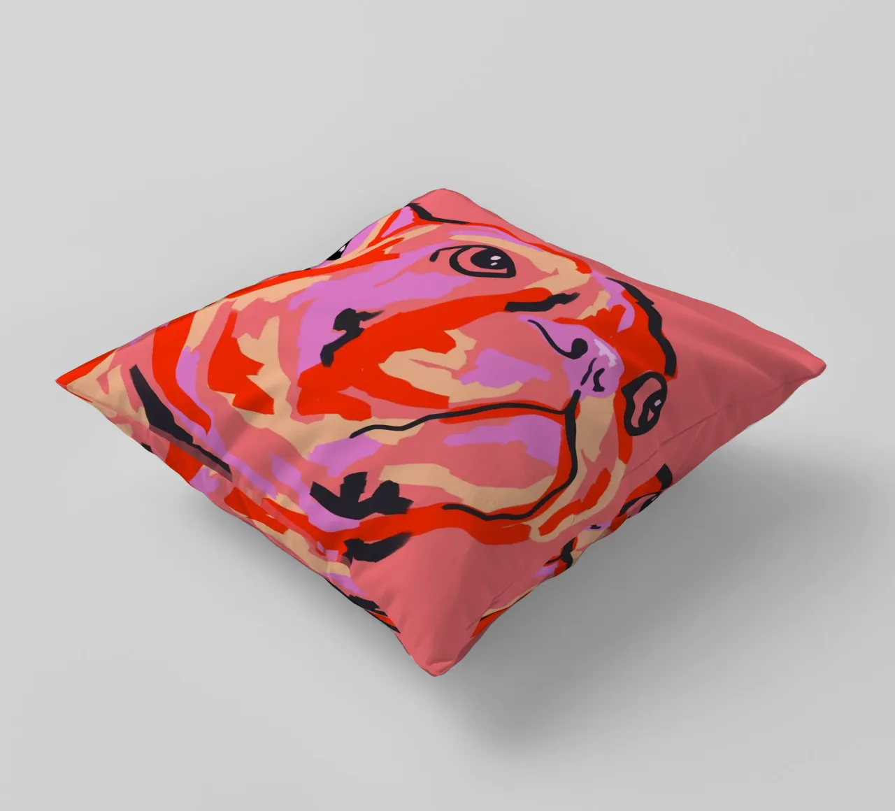 Pawsitively Patched cuscino da Kintsugi99