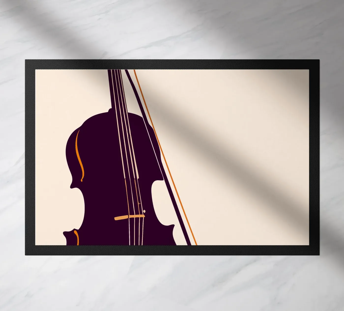 Violin doormat by MUSIC EDITION