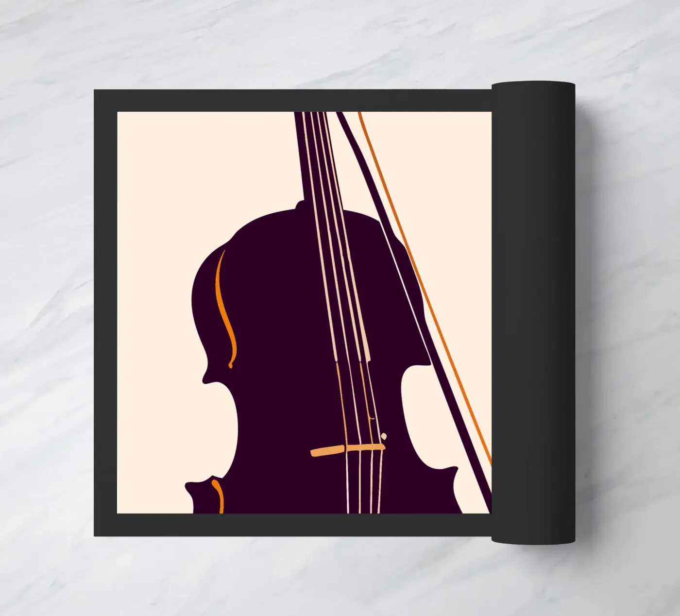 Violin doormat by MUSIC EDITION