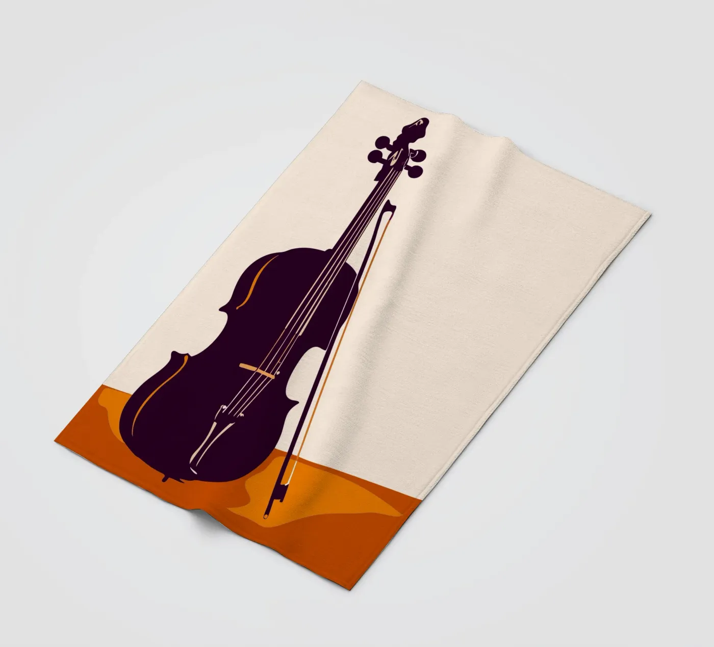 Violin Fleecedecke von MUSIC EDITION