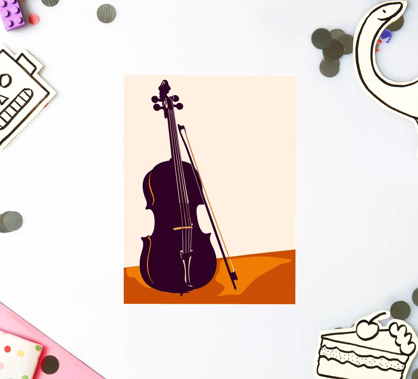 Violin sticker by MUSIC EDITION