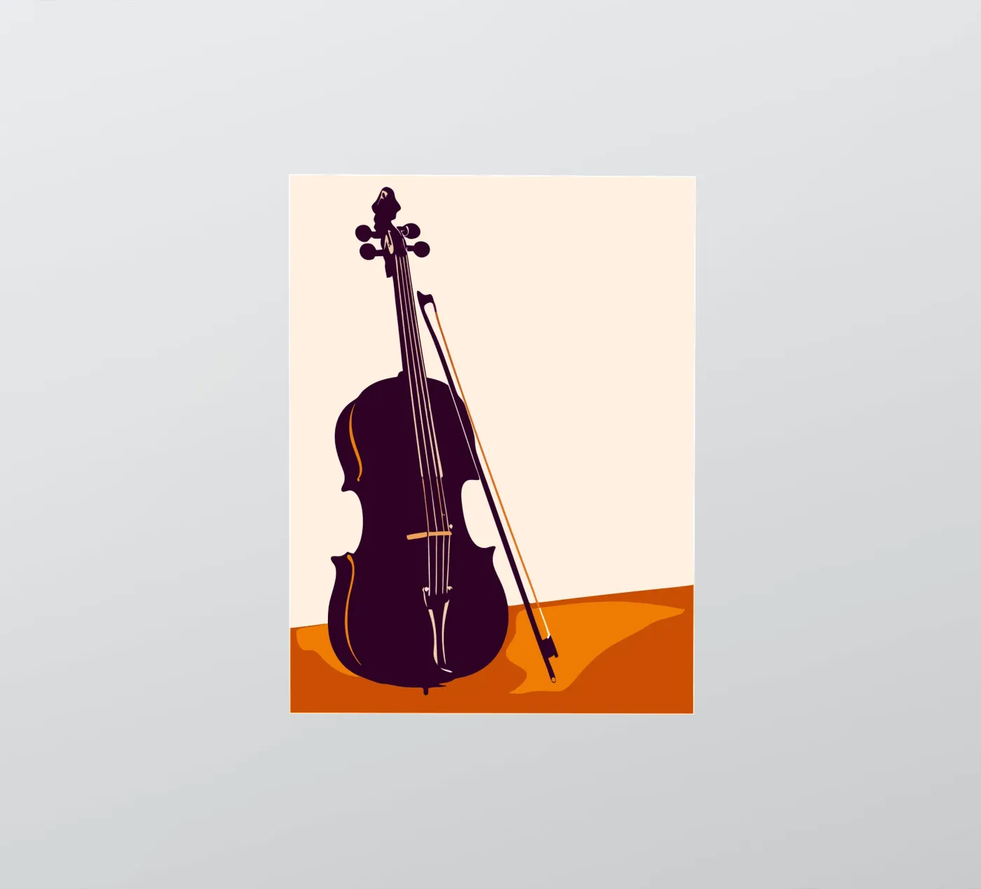 Violin sticker by MUSIC EDITION