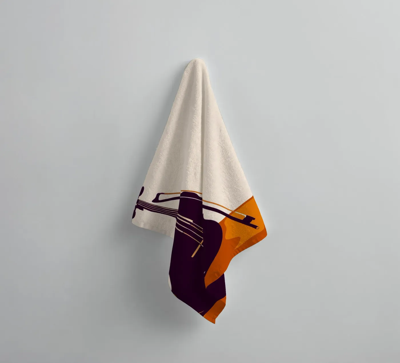 Violin towel by MUSIC EDITION