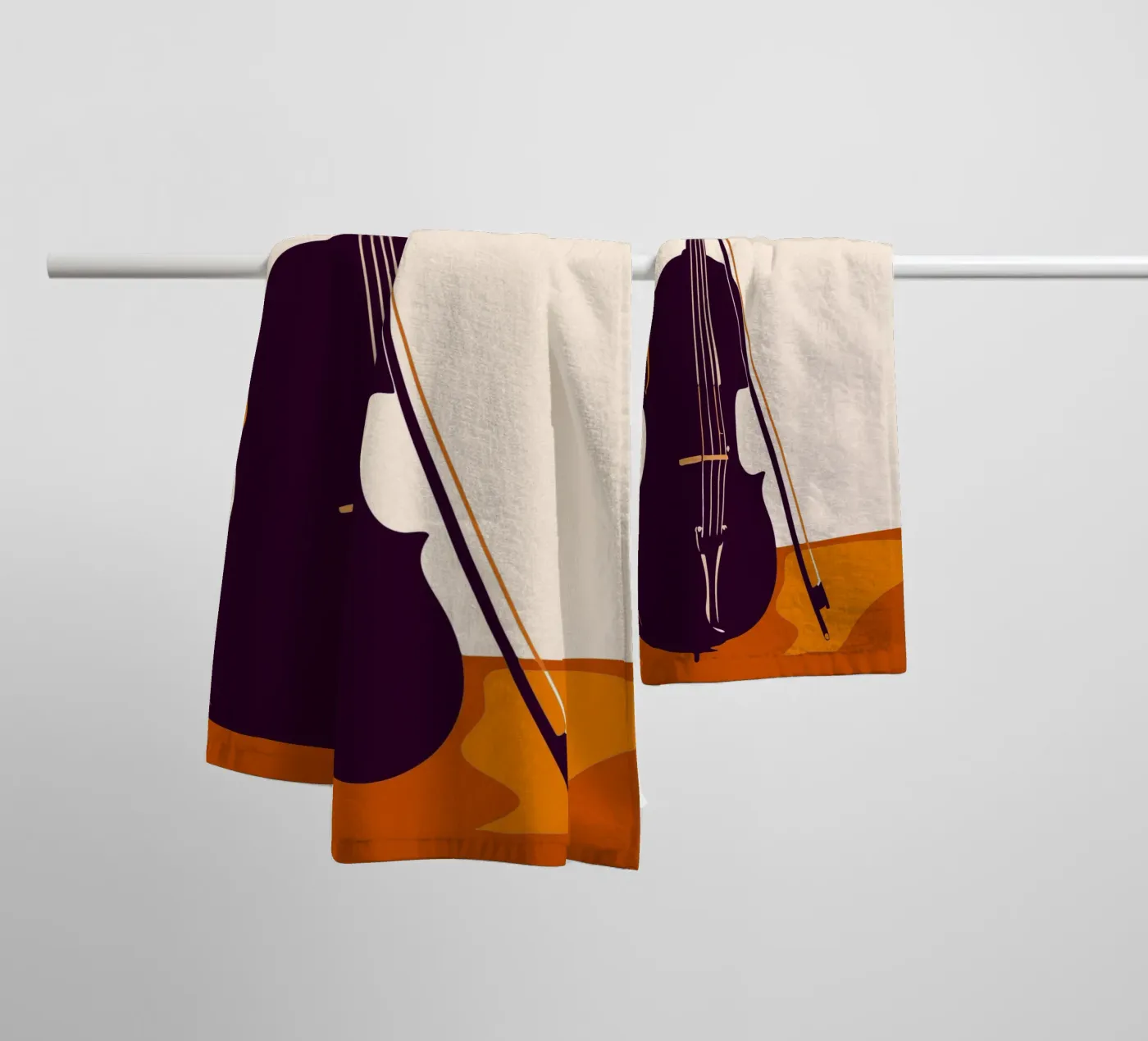 Violin towel by MUSIC EDITION
