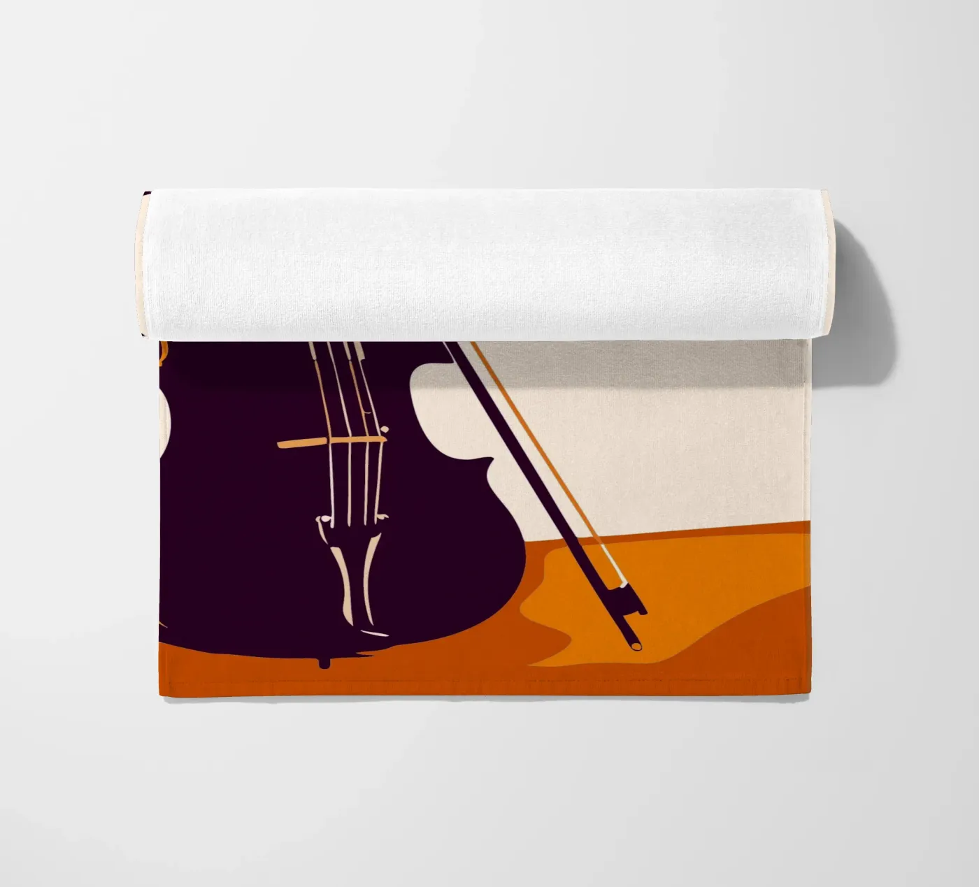 Geige Strandtuch von MUSIC EDITION