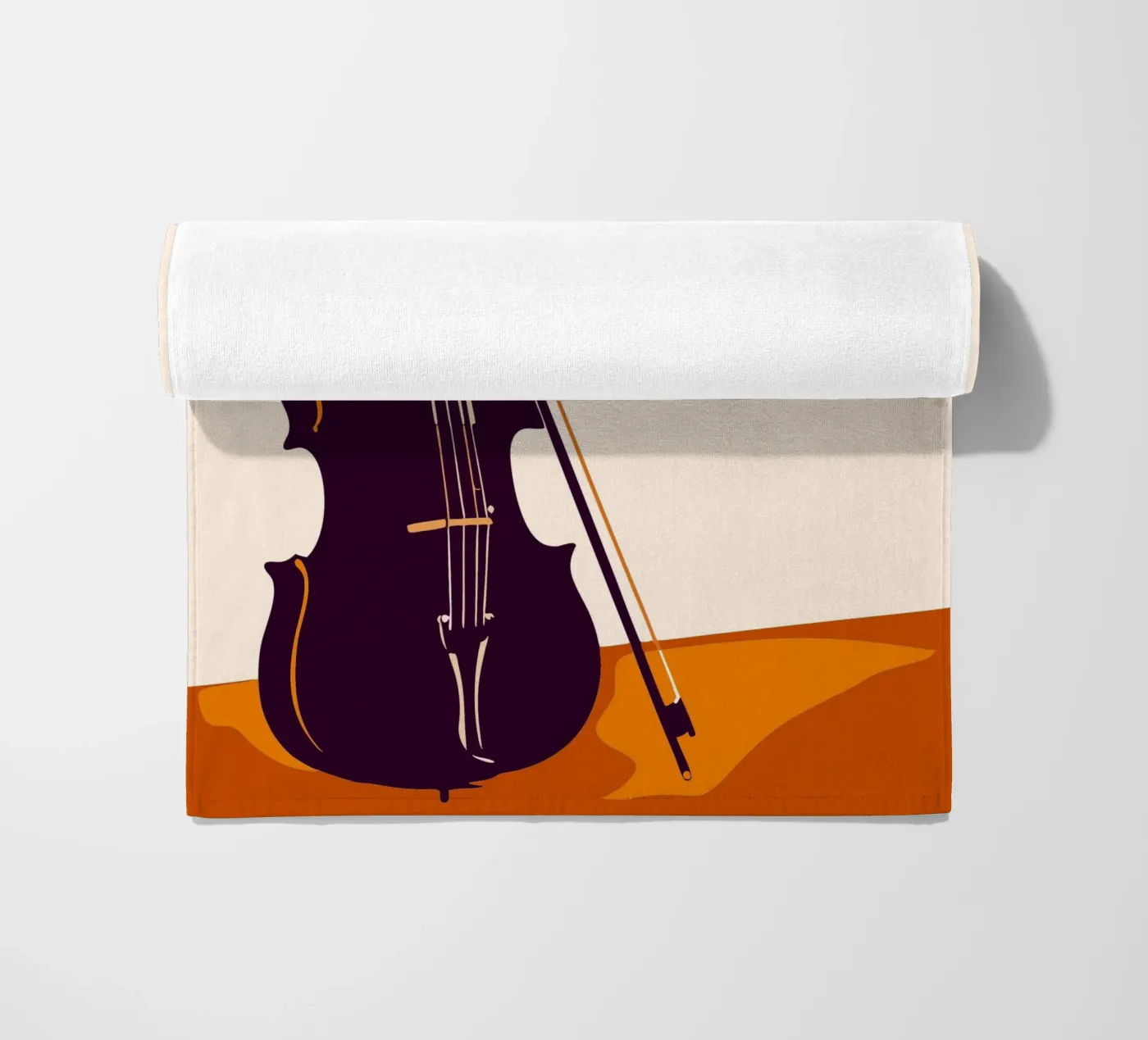 Geige Strandtuch von MUSIC EDITION