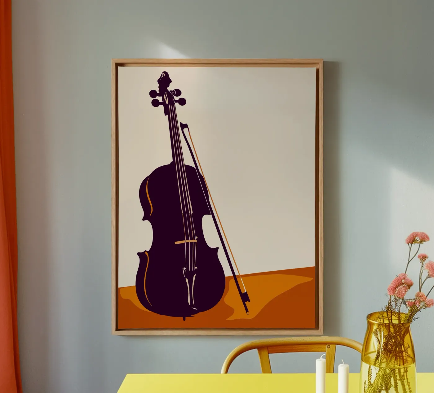 Violin canvas by MUSIC EDITION