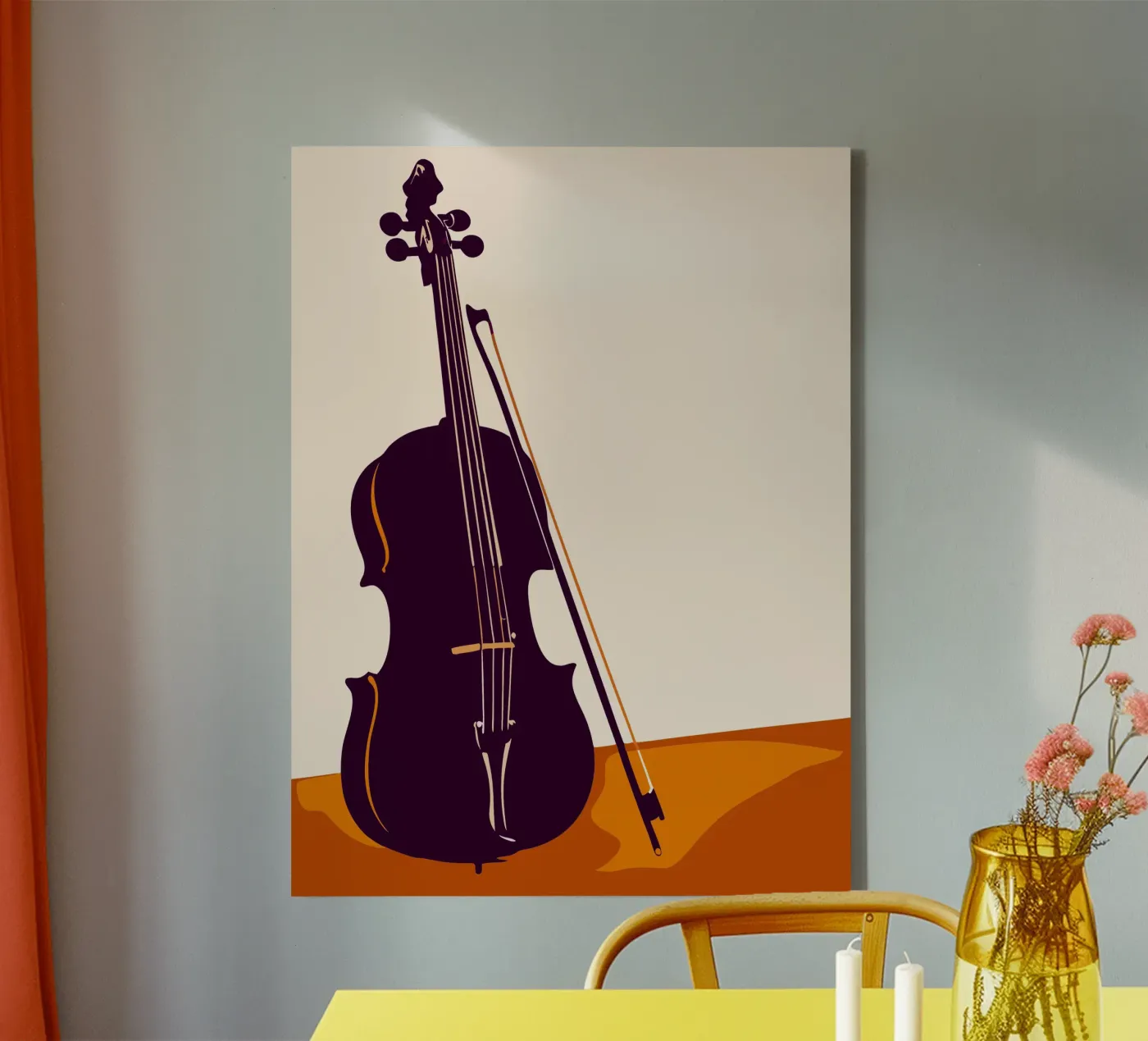 Violin canvas by MUSIC EDITION