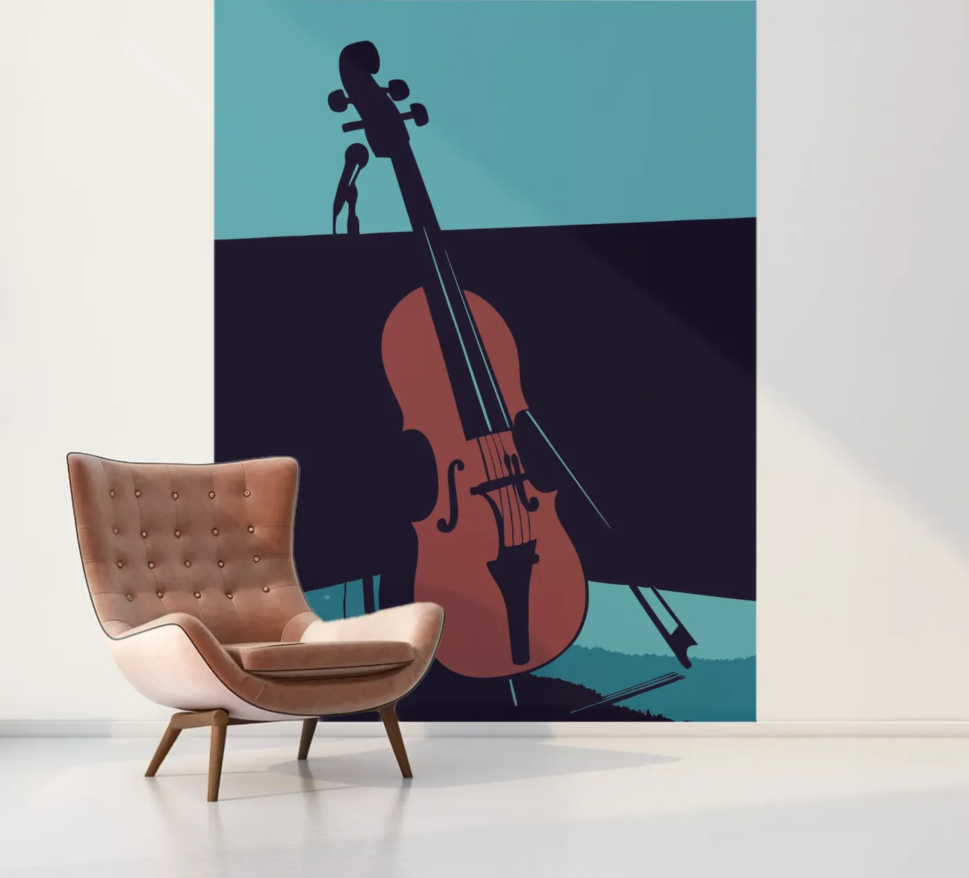 Viool fotobehang van MUSIC EDITION