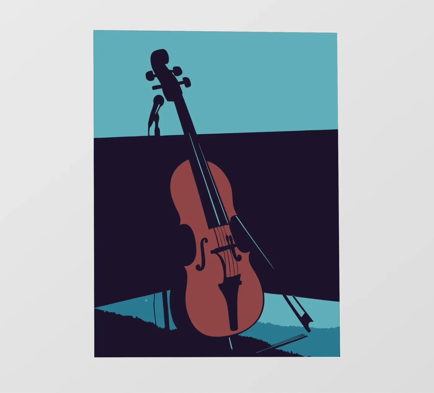 Viool fotobehang van MUSIC EDITION