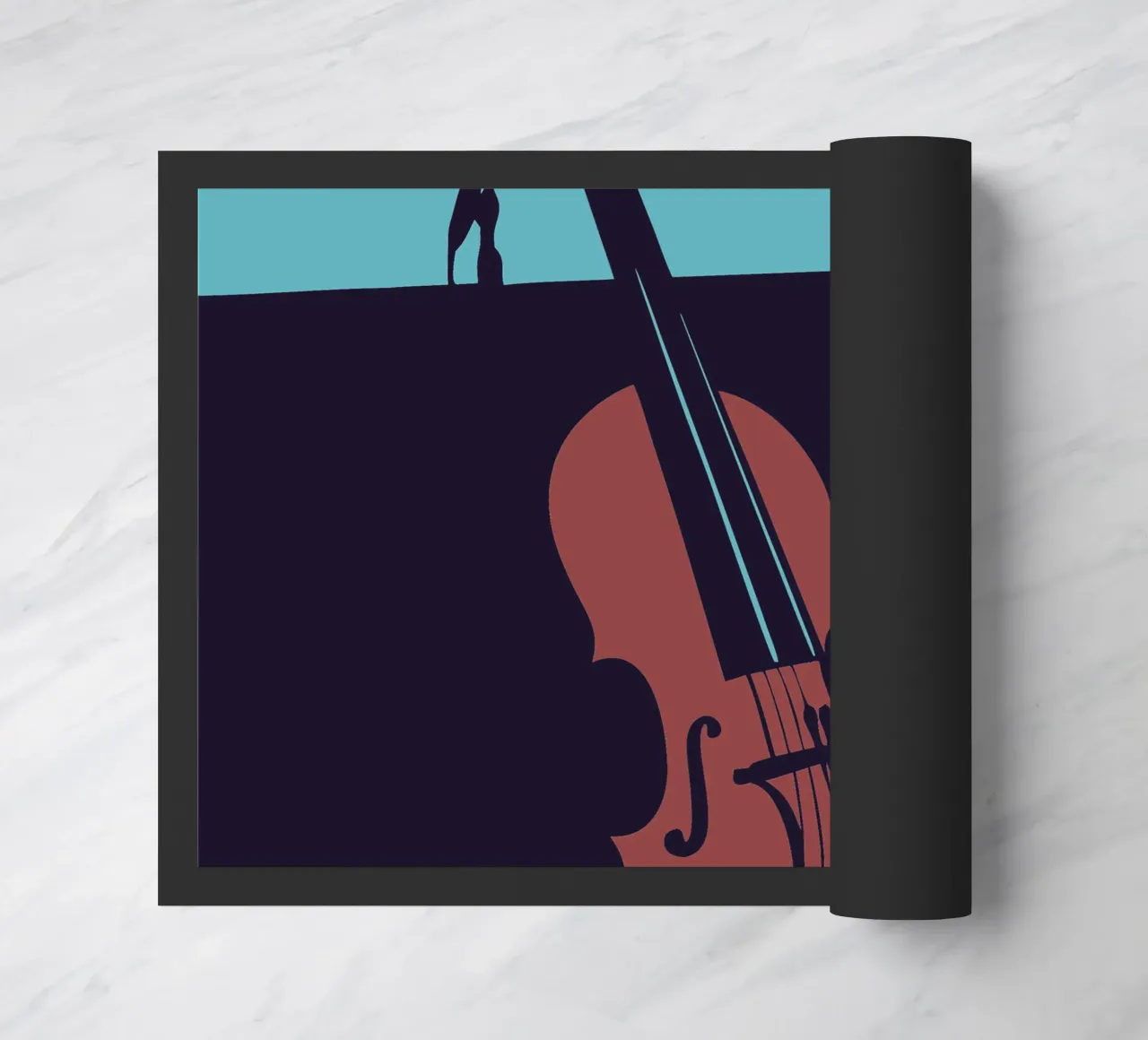 Viool deurmat van MUSIC EDITION