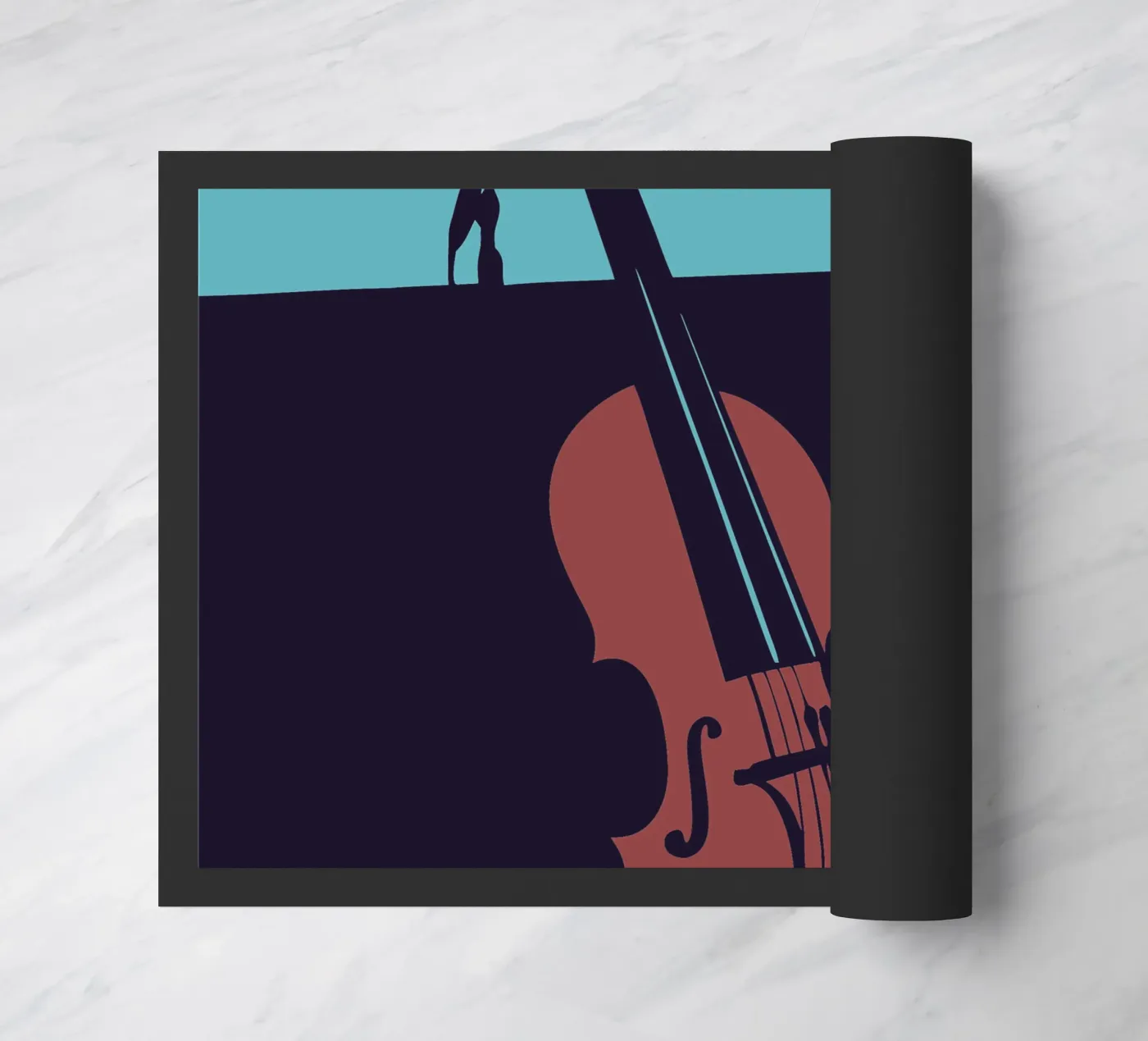 Violin Fußmatte von MUSIC EDITION