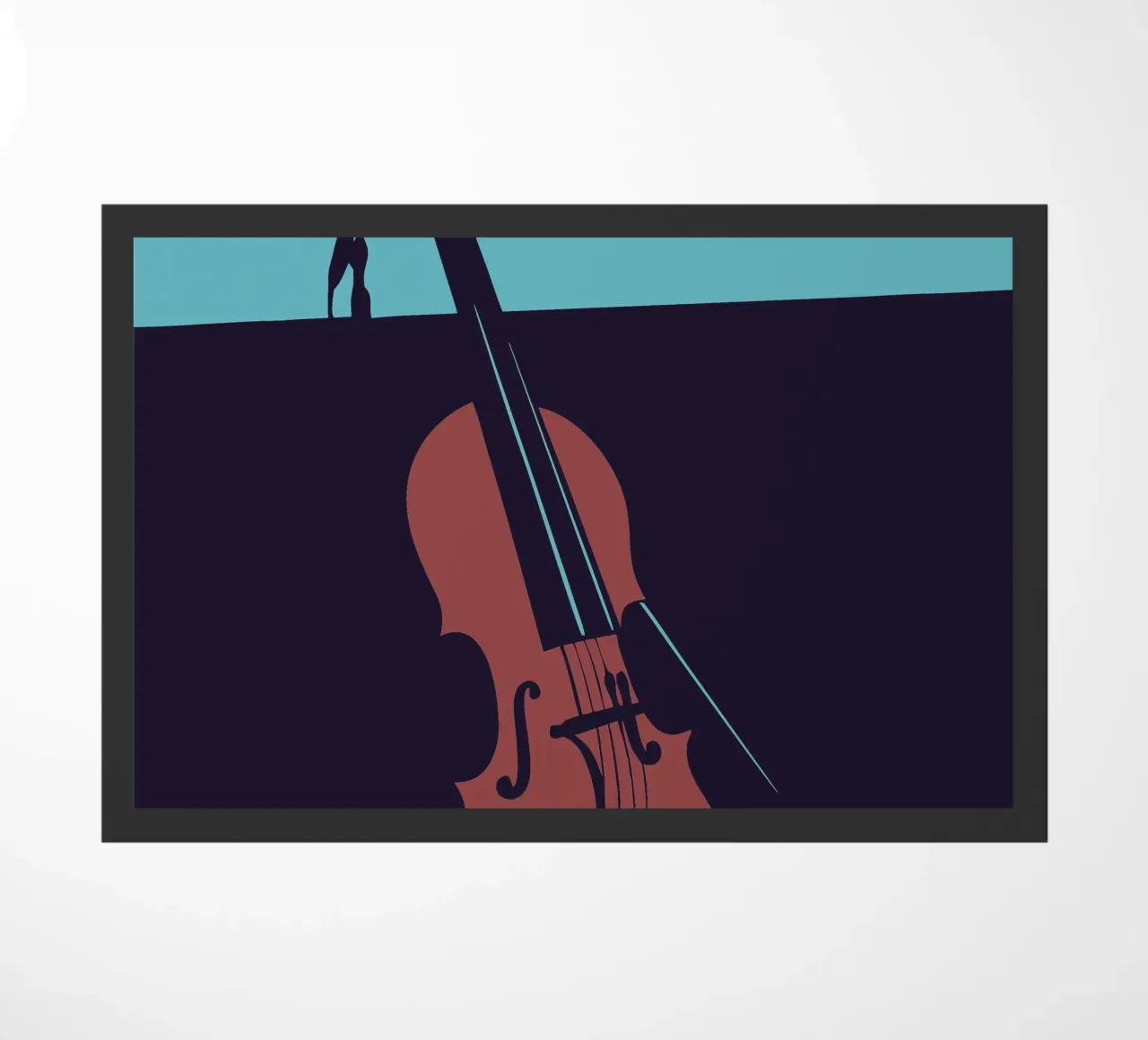 Viool deurmat van MUSIC EDITION