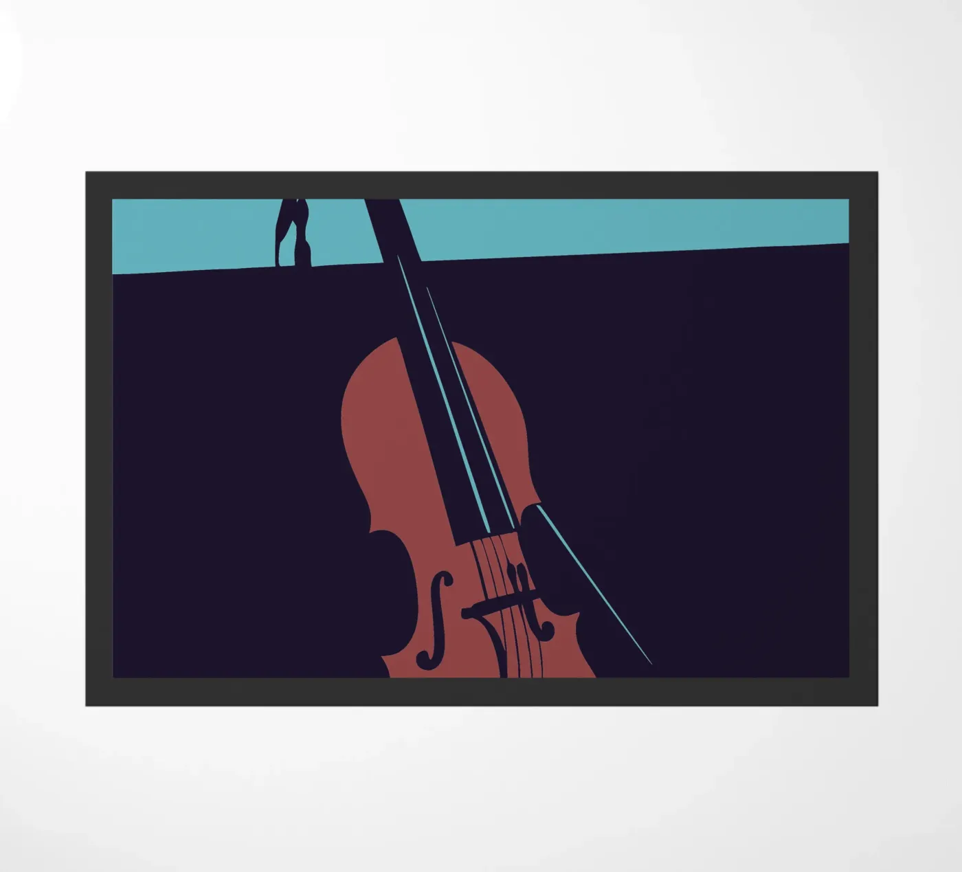 Violin Fußmatte von MUSIC EDITION