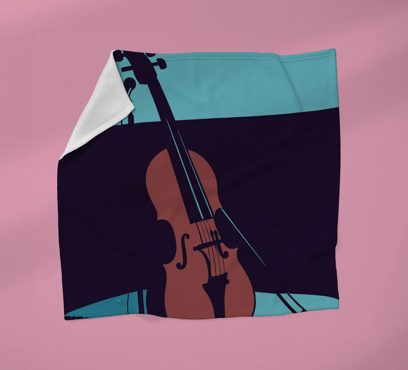 Geige Fleecedecke von MUSIC EDITION