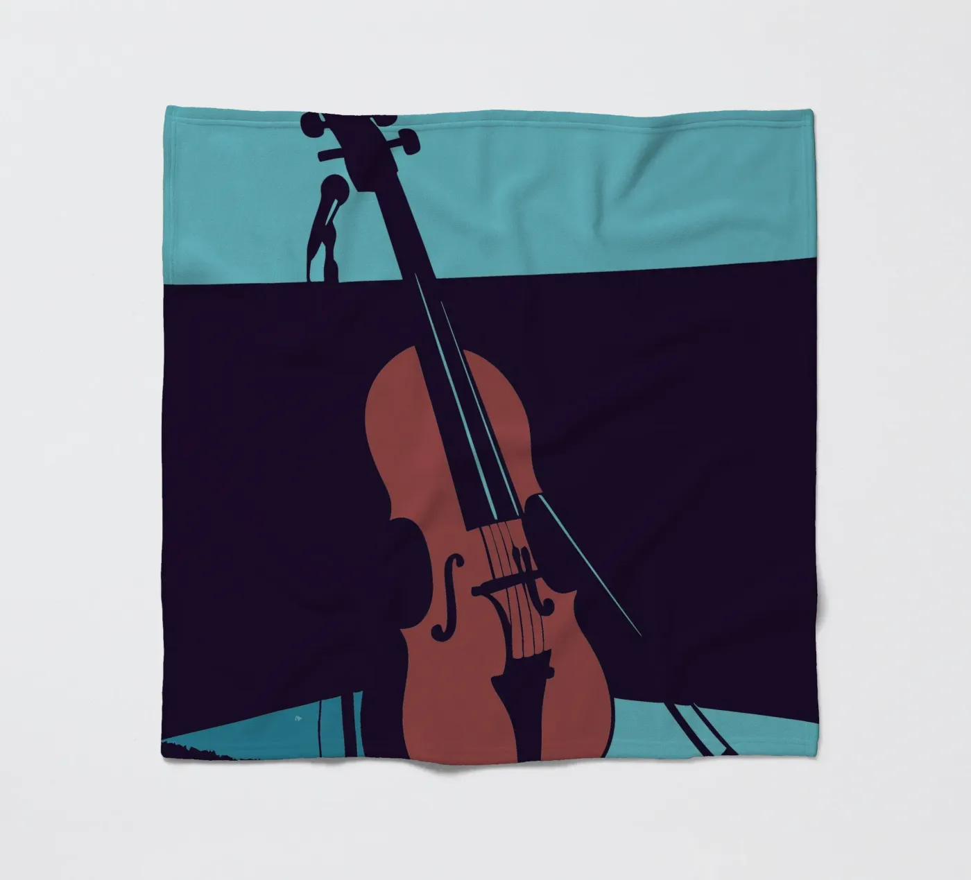 Geige Fleecedecke von MUSIC EDITION