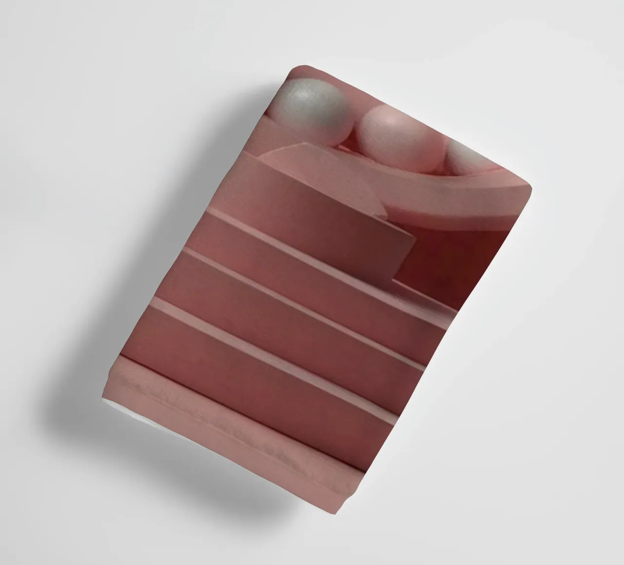 romantic Valentine's Day celebration featuring soft shapes towel by DesignDoodle