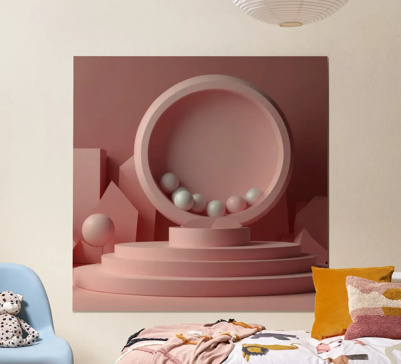 romantic Valentine's Day celebration featuring soft shapes hahnemühle by DesignDoodle