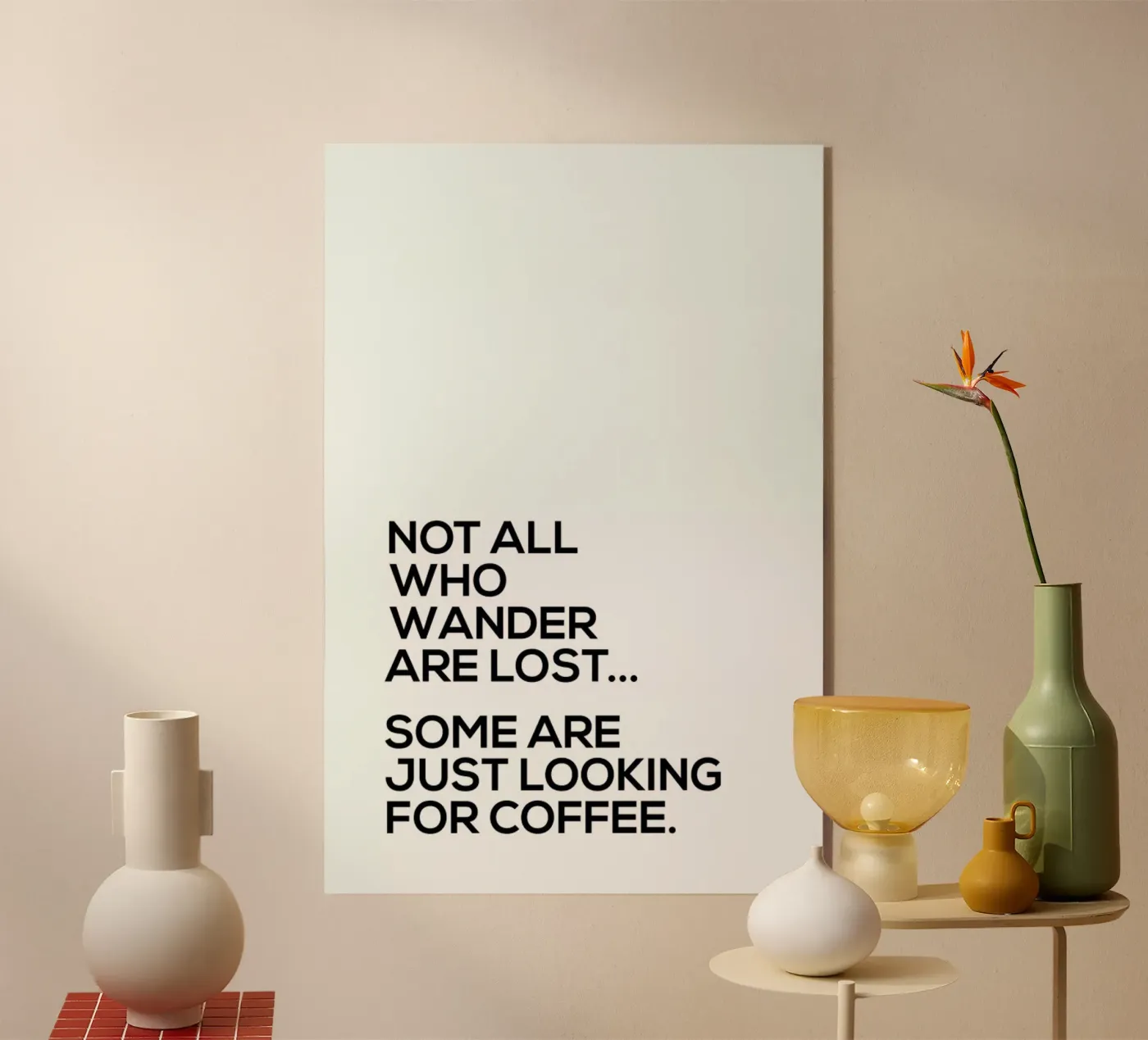 Looking for Coffee plexiglas de Studio One