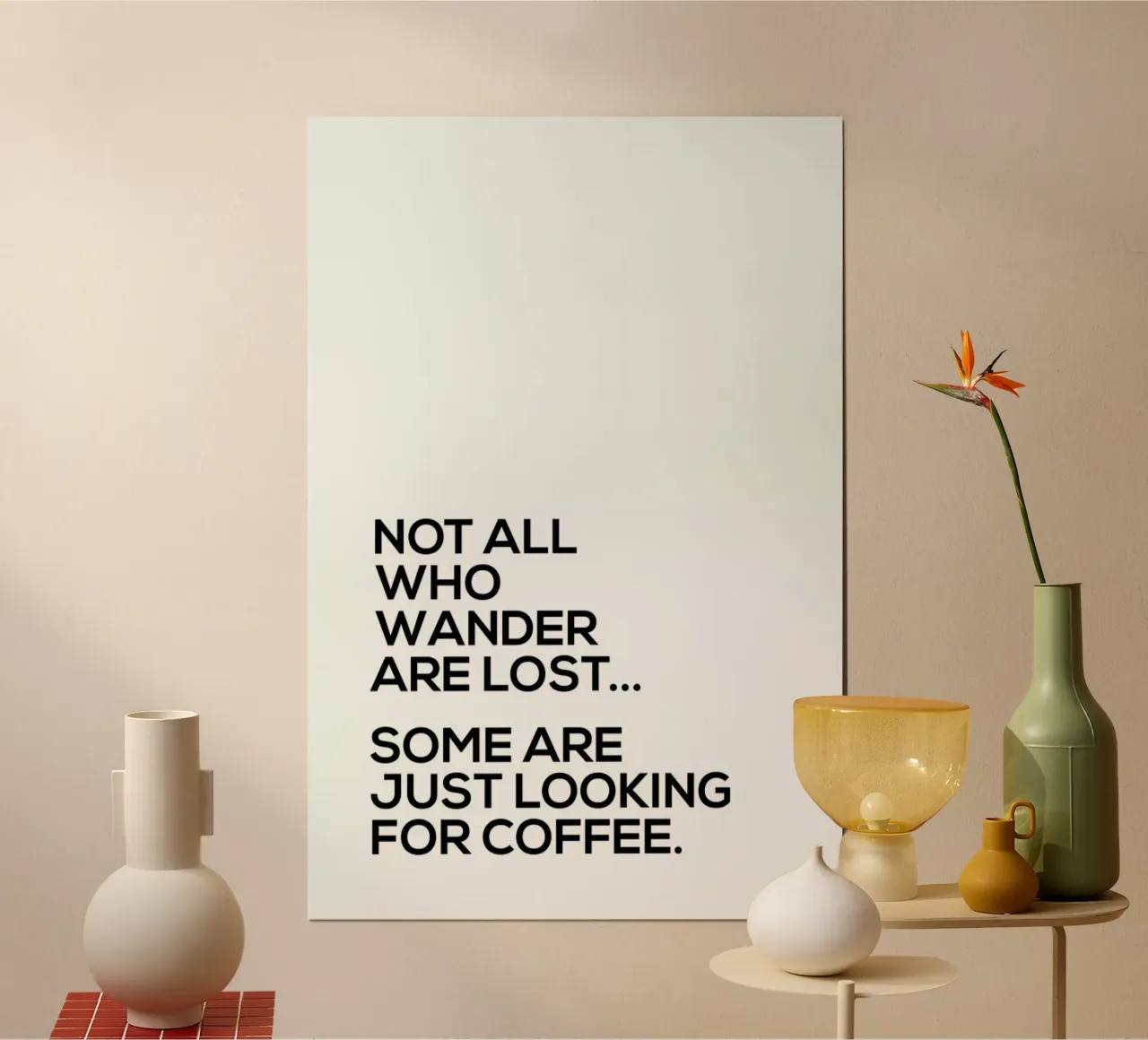 Looking for Coffee poster da Studio One