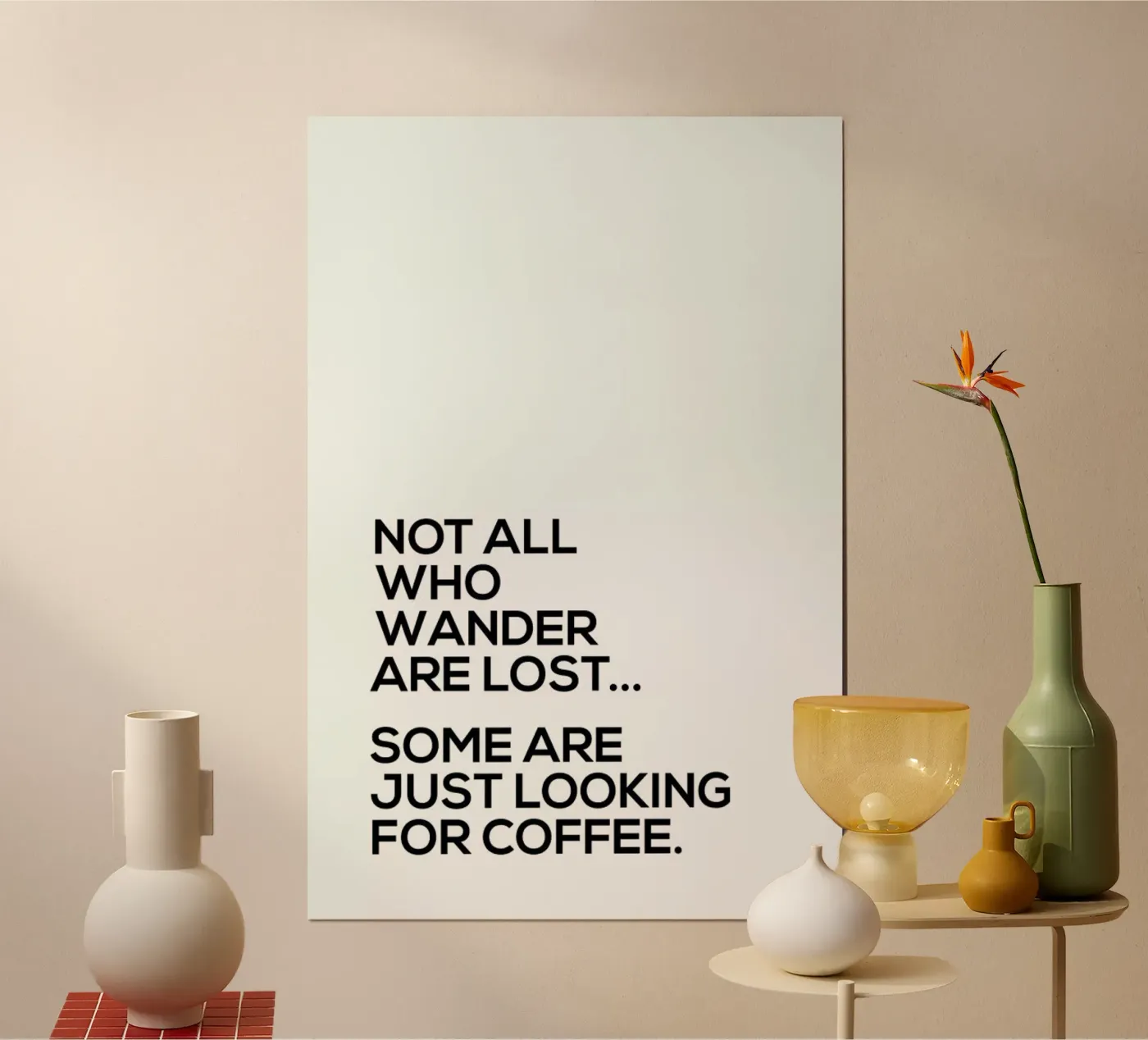 Looking for Coffee poster da Studio One