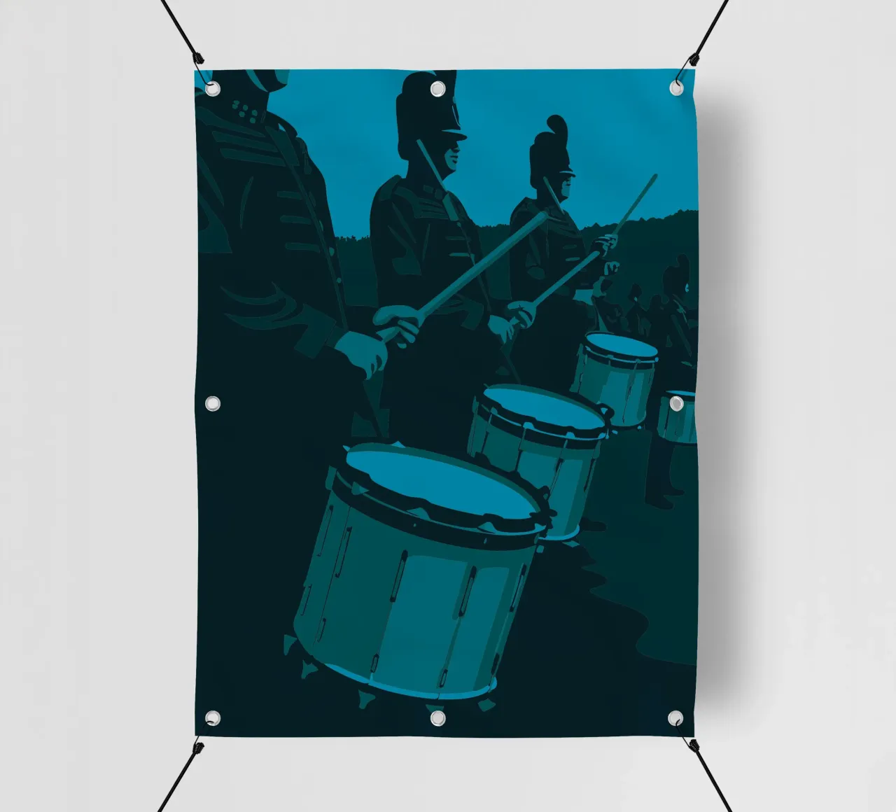 Banda musicale telo in pvc da MUSIC EDITION