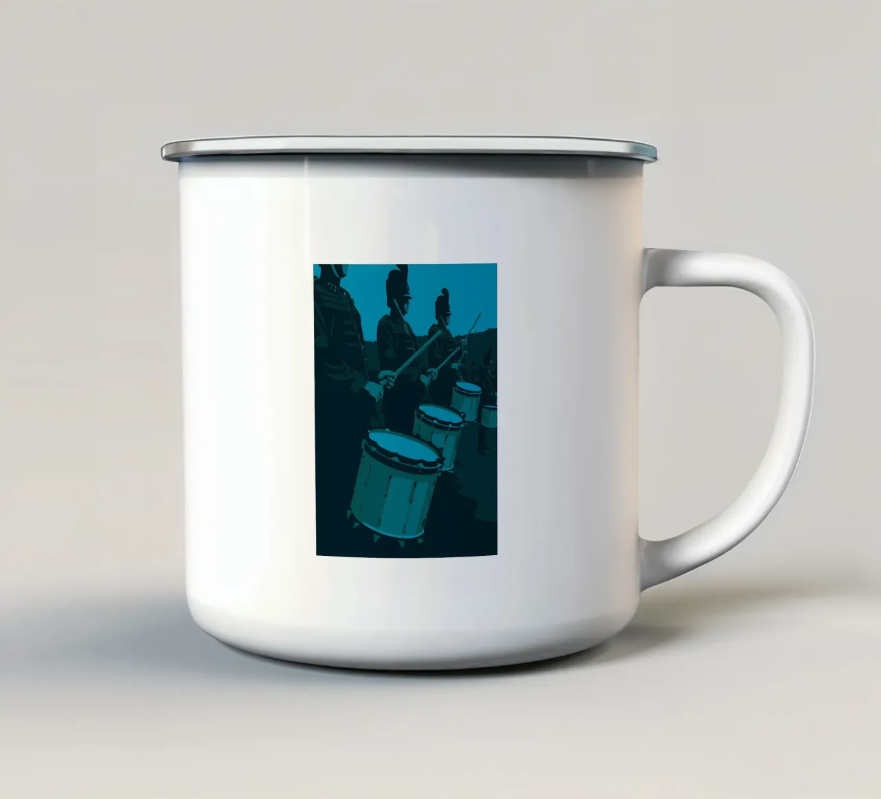 Banda musicale tazza in smalto da MUSIC EDITION