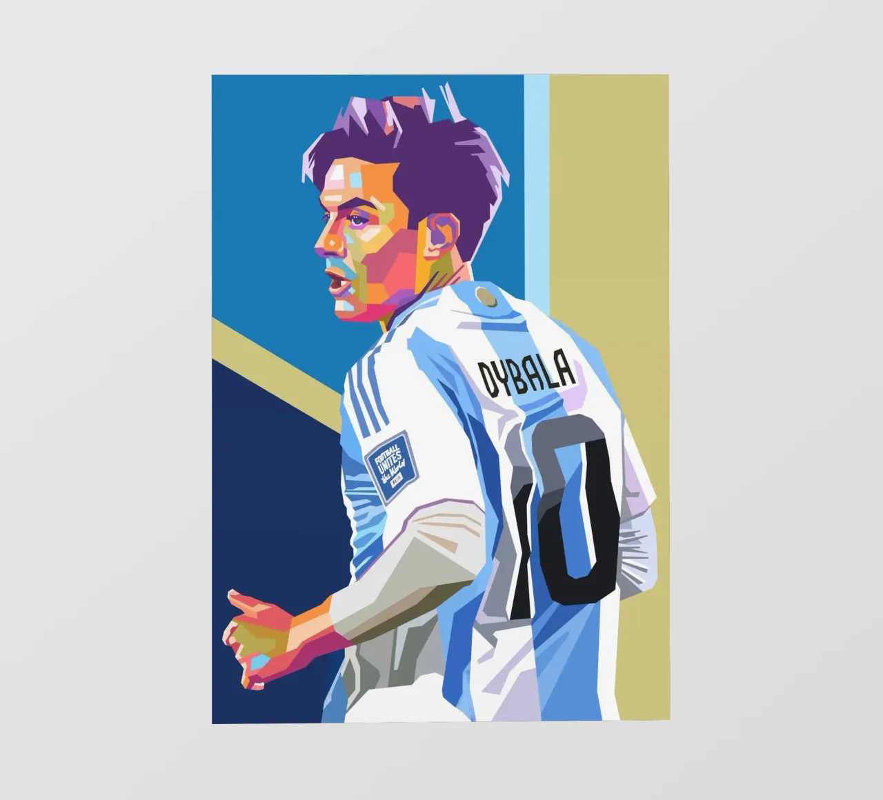 Paulo Dybala Argentinien Fußballspieler Fototapete von Hantamrata