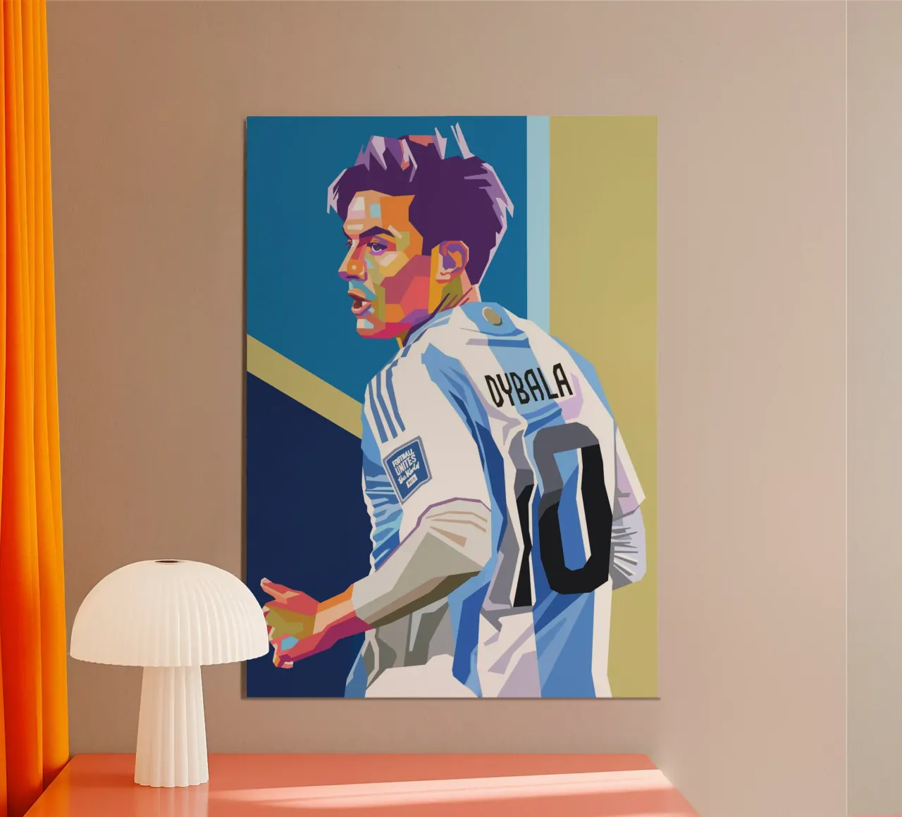 Paulo Dybala Joueur de football argentin panneau forex de Hantamrata