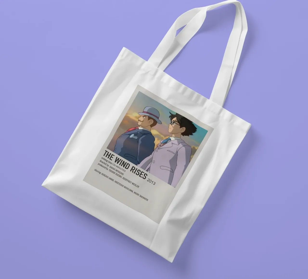 THE WIND RISES  2013 borsa in juta da Totoya