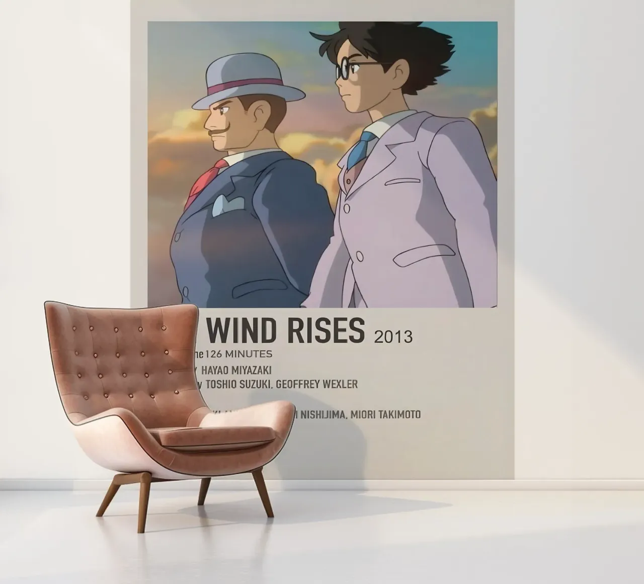 THE WIND RISES  2013 carta da parati fotografica da Totoya