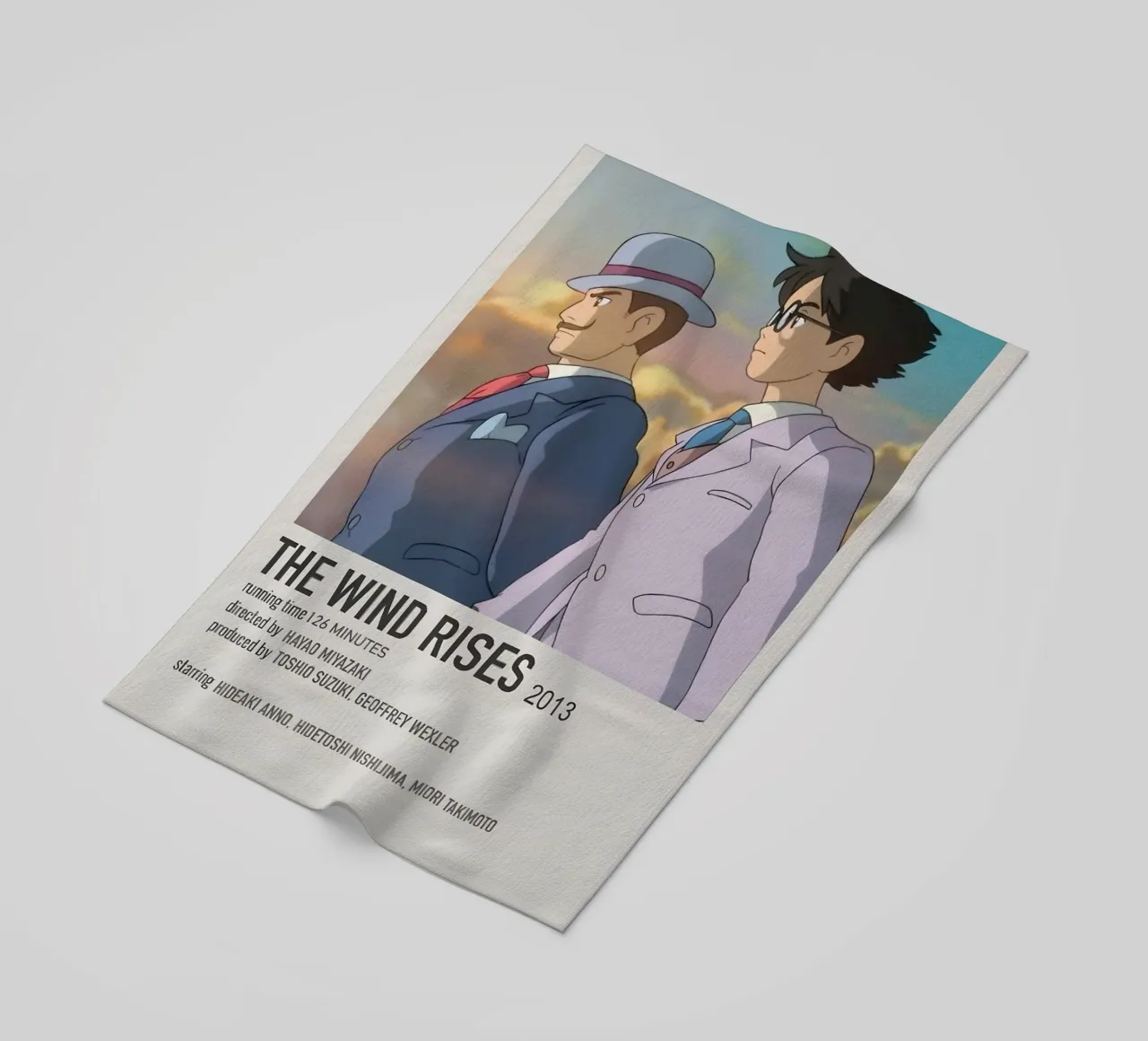 THE WIND RISES  2013 telo mare da Totoya