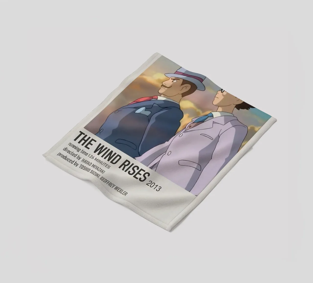 THE WIND RISES  2013 coperta in pile da Totoya