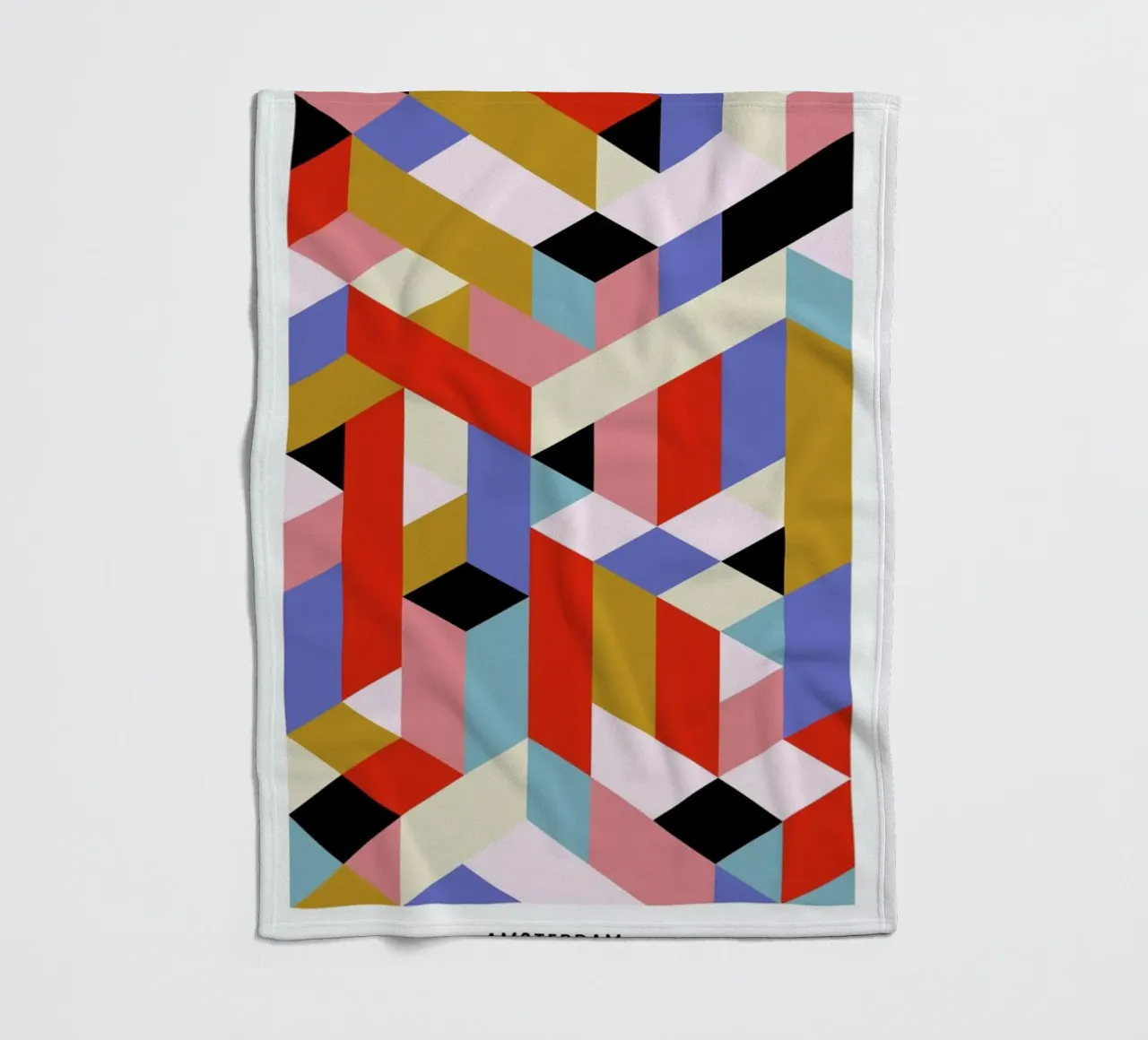 Amsterdam fleece blanket by daylight design studio