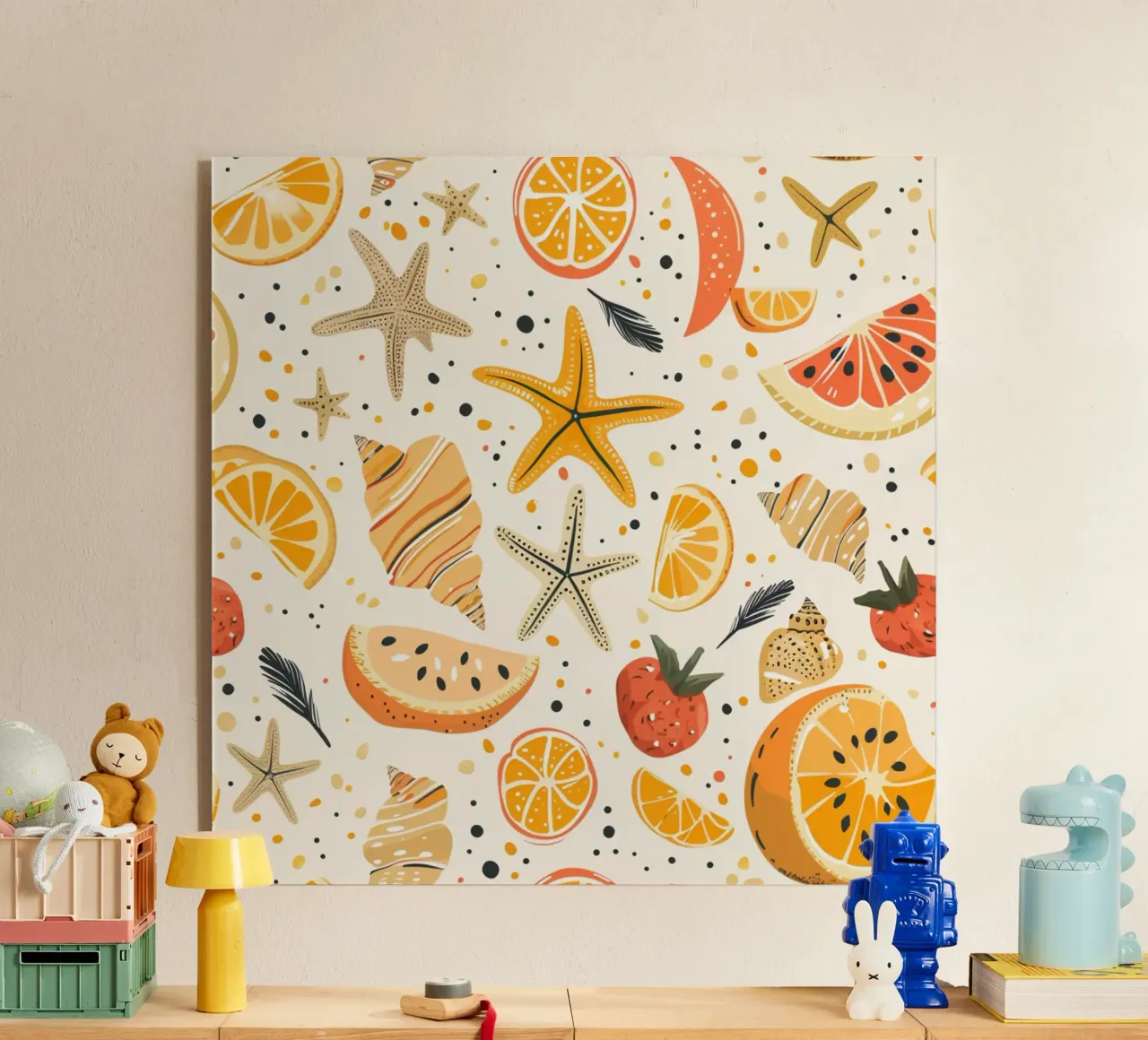 Estate e spiaggia plexiglass da Happy Littles