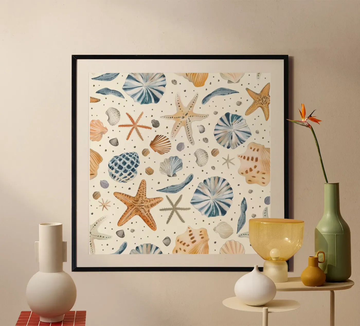 Estate e spiaggia poster da Happy Littles