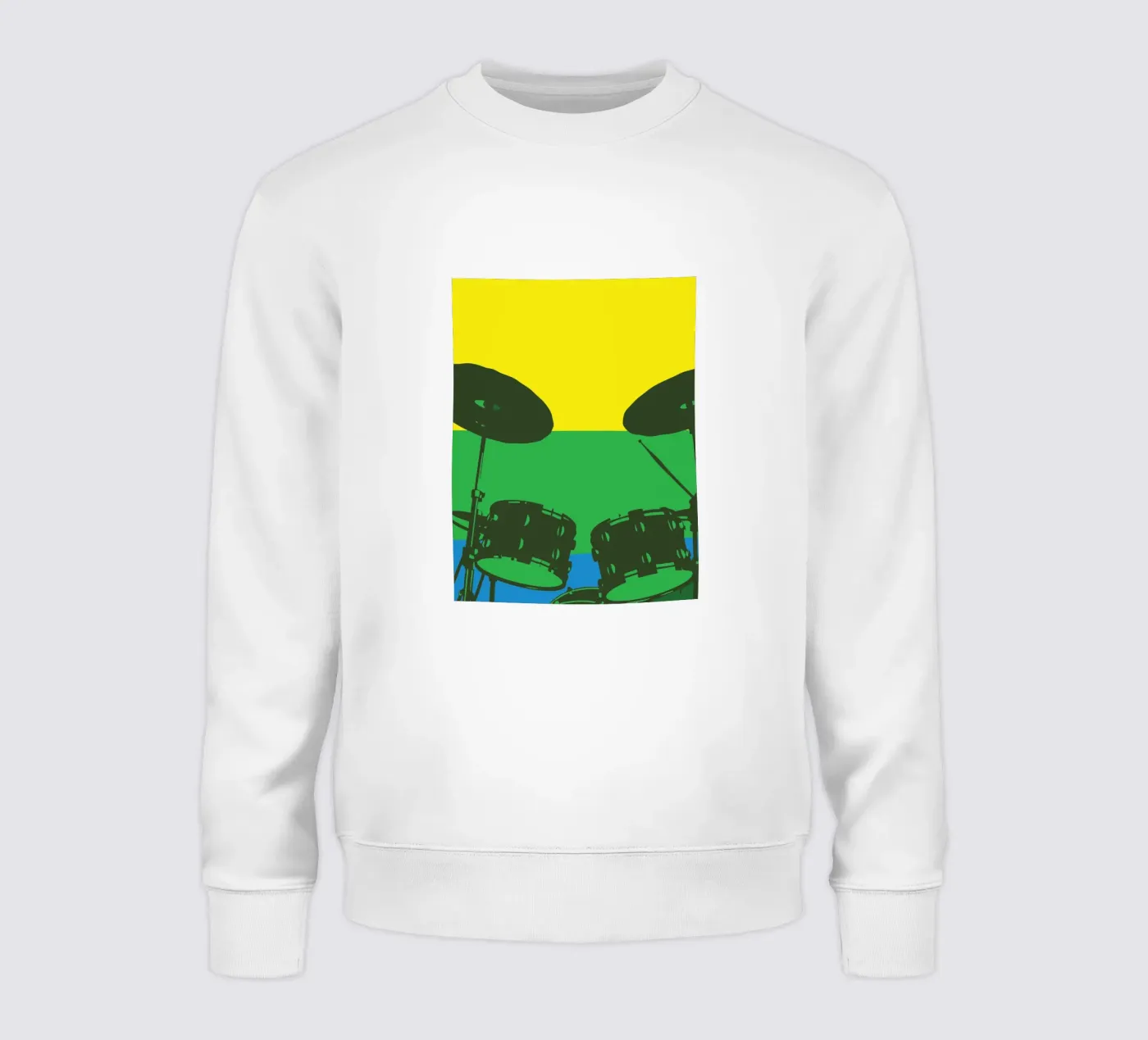 Drum Set sweatshirt by MUSIC EDITION