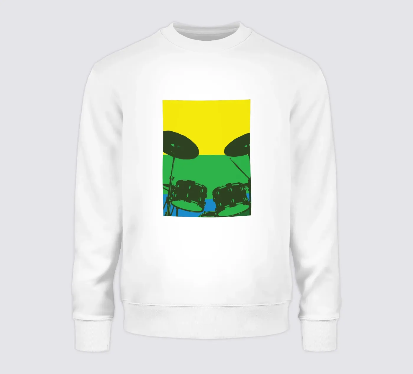 Drum Set sweatshirt by MUSIC EDITION