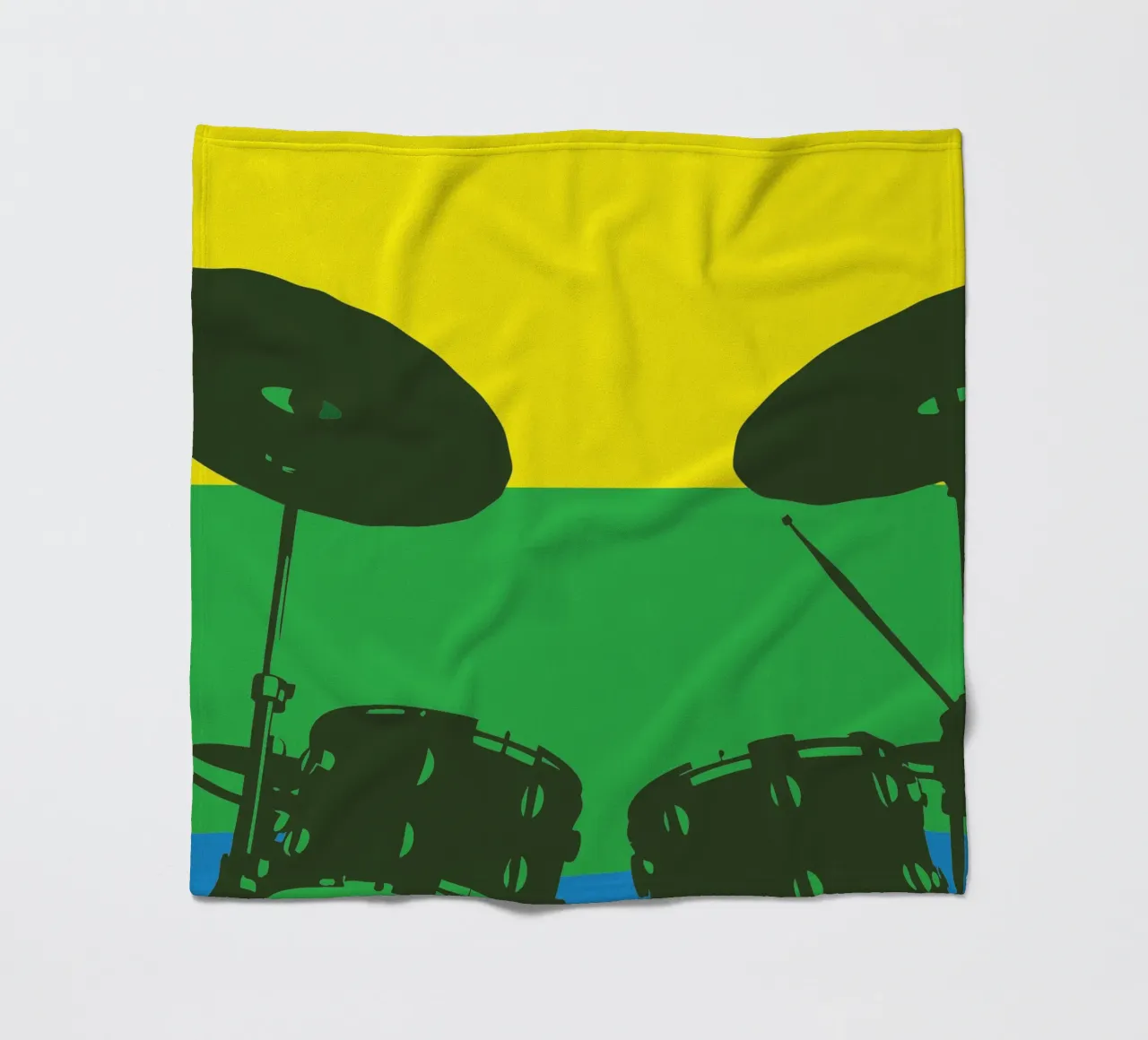Drum Set Fleecedecke von MUSIC EDITION