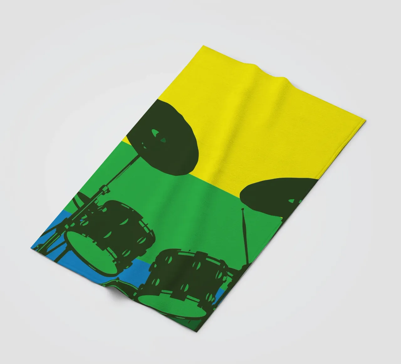 Drum Set fleece blanket by MUSIC EDITION