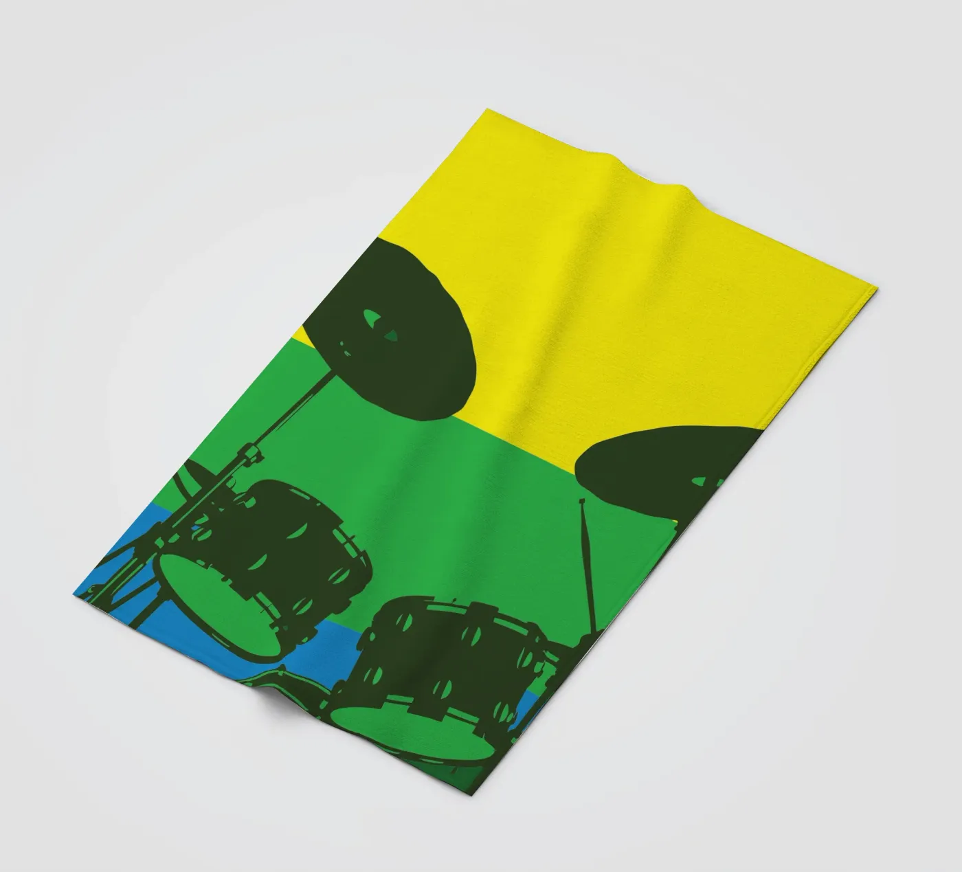 Drum Set fleece blanket by MUSIC EDITION