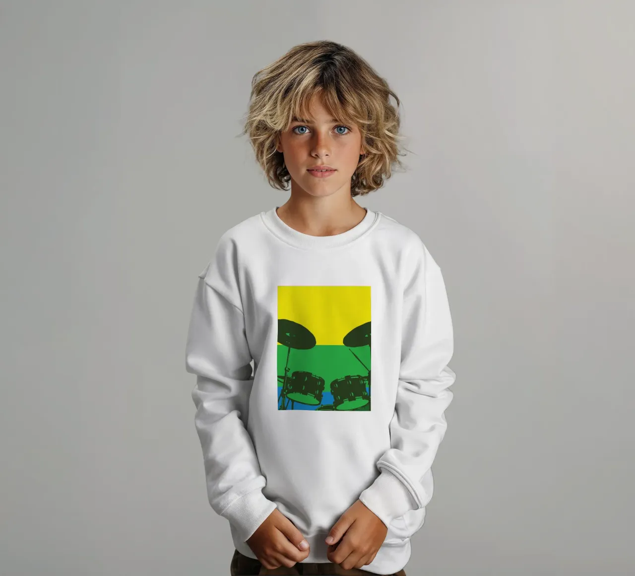 Batteria felpa bambino da MUSIC EDITION