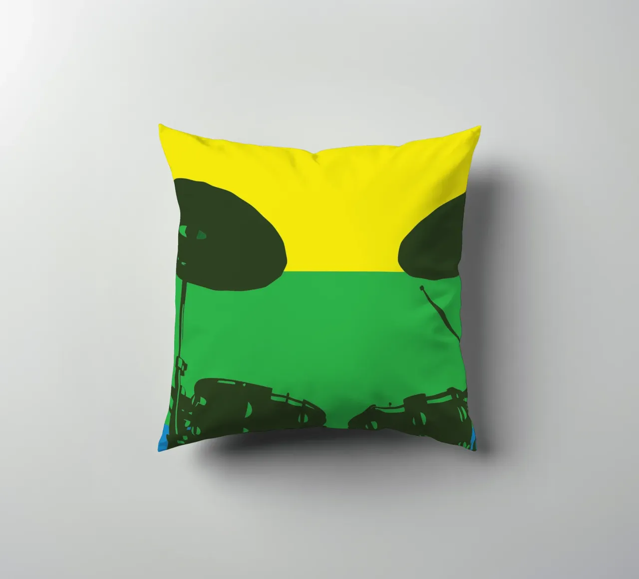 Drum Set decorative cushion by MUSIC EDITION