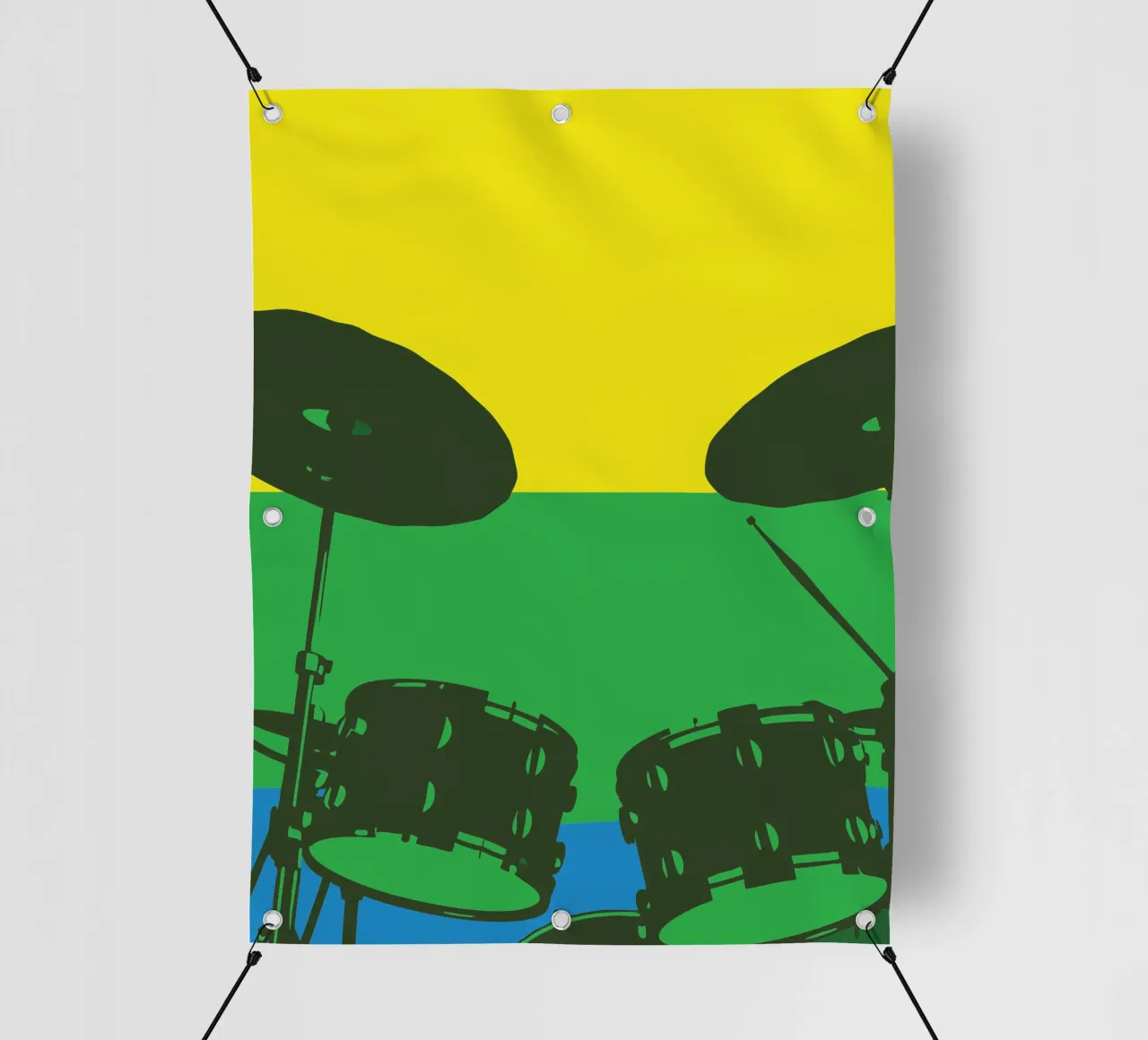 Batteria telo in pvc da MUSIC EDITION