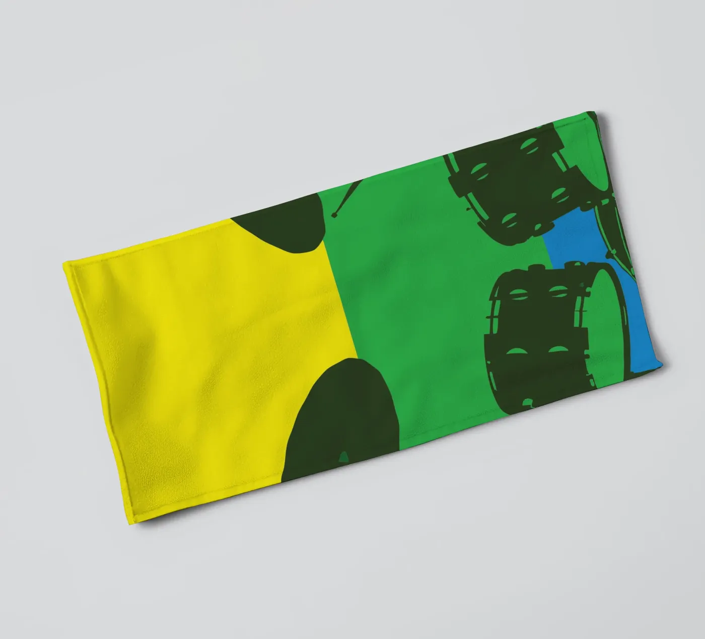 Drumstel badhanddoek van MUSIC EDITION