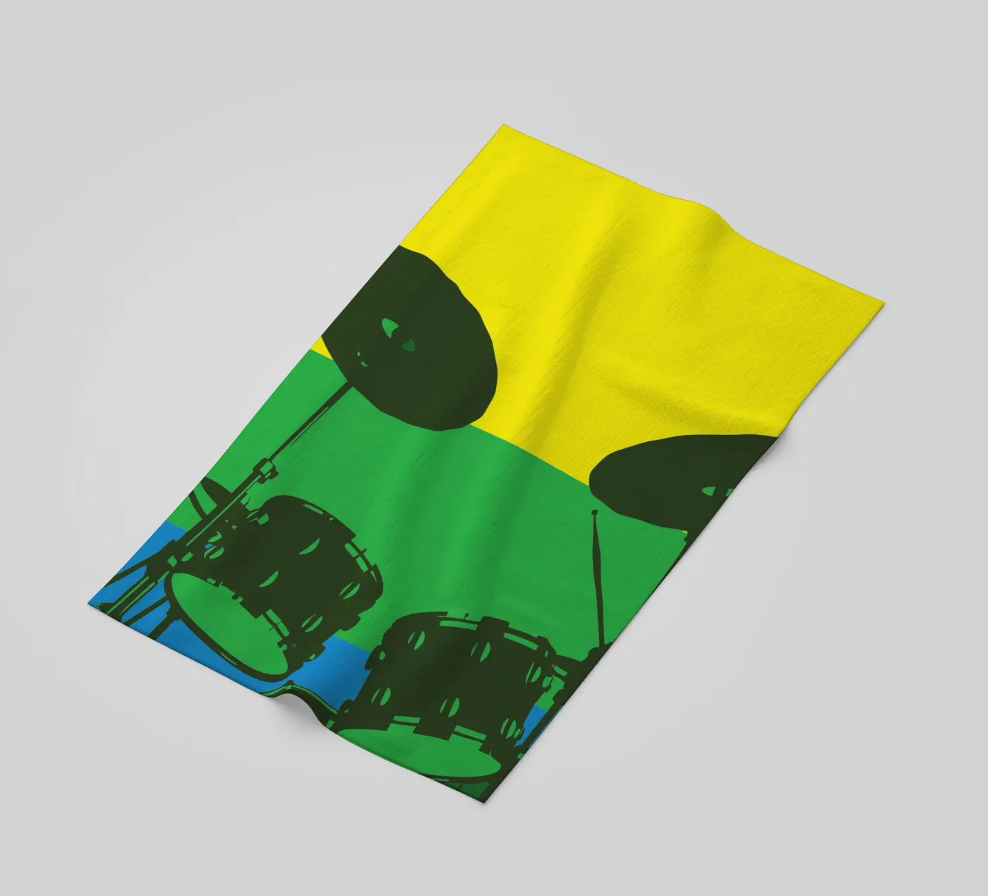 Drum Set Strandtuch von MUSIC EDITION