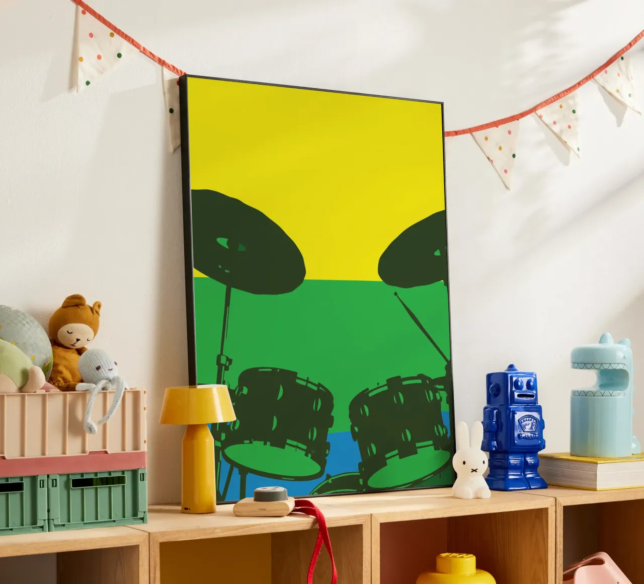 Batteria alluminio dibond da MUSIC EDITION