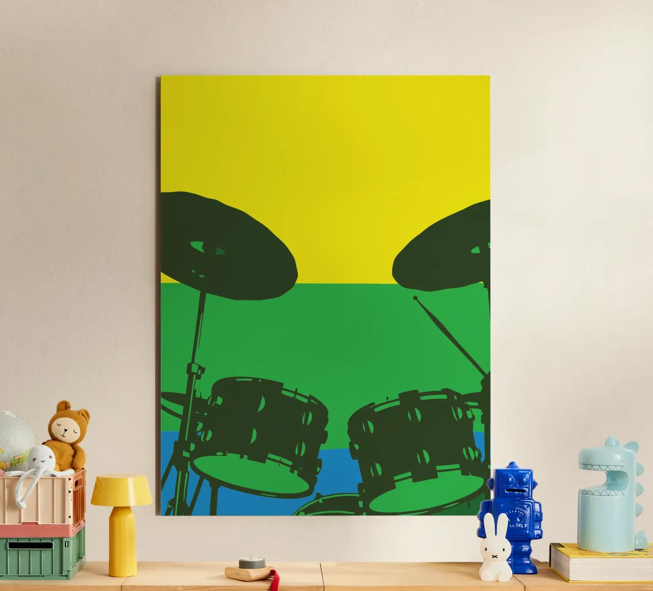 Drum Set forex plate by MUSIC EDITION