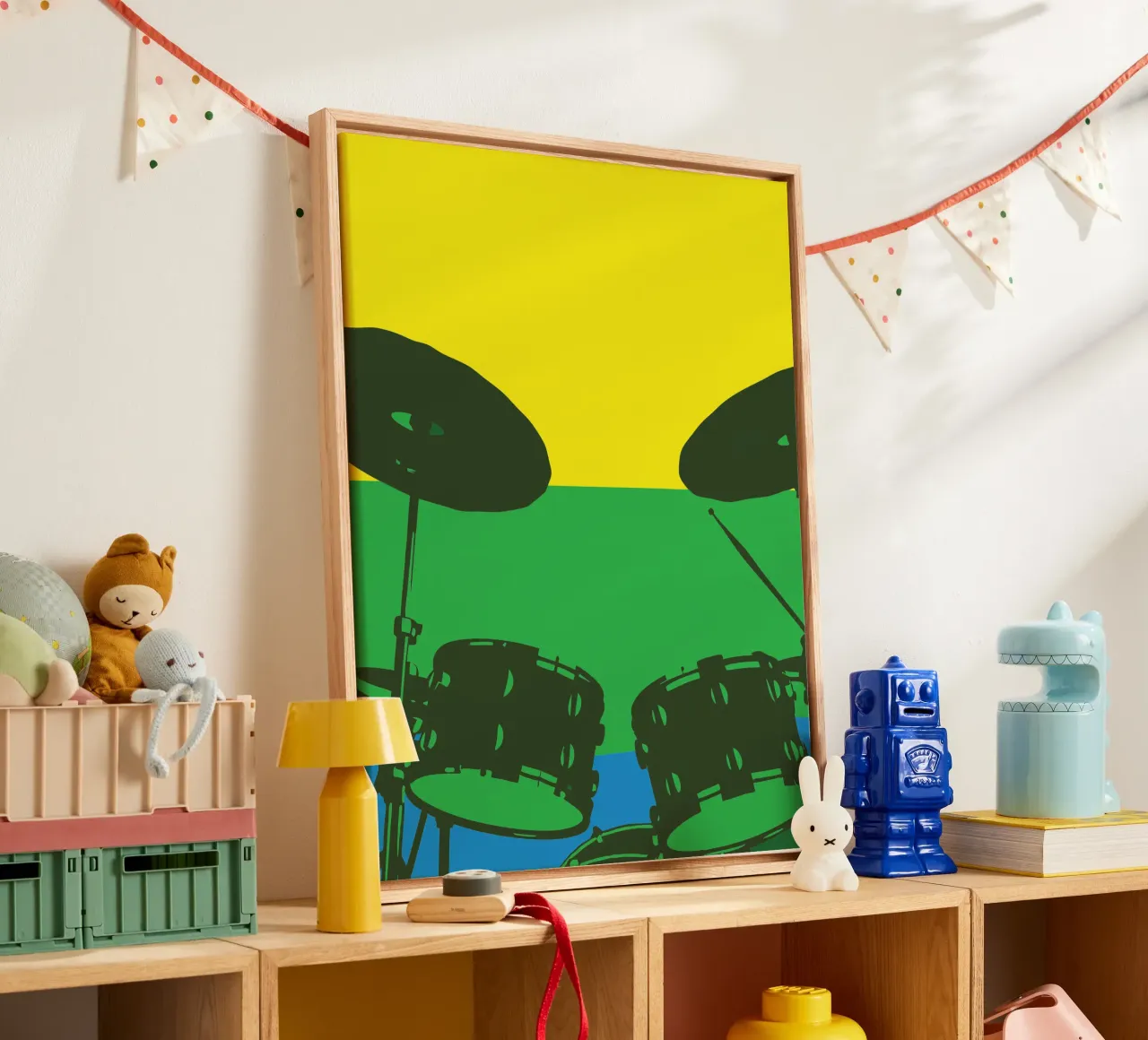 Drum Set canvas by MUSIC EDITION