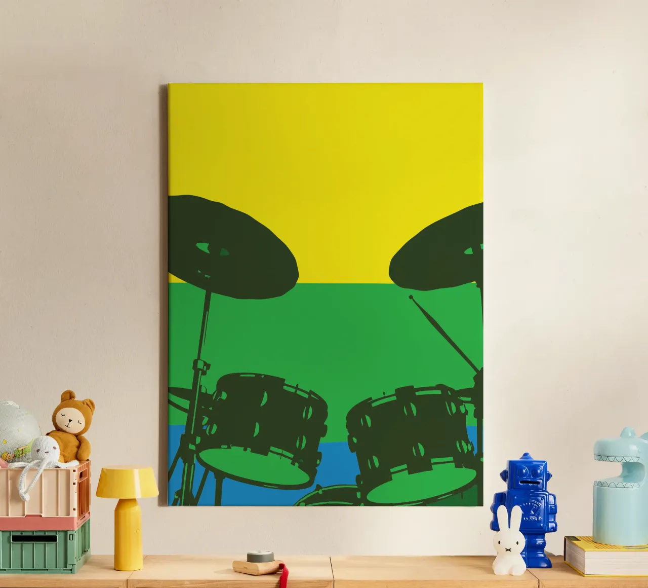 Drum Set canvas by MUSIC EDITION